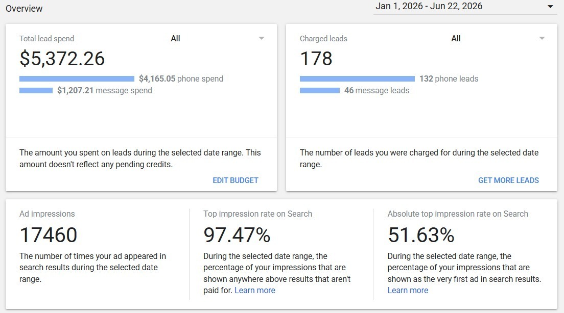 Local Services Ads results — image 1